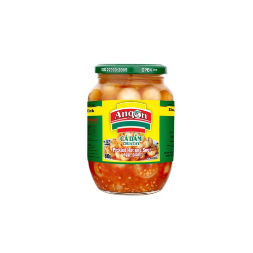 ANGON Pickled Hot and Sour Egg Plant 500 gr ANGON Pickled Hot and Sour Egg Plant 500 gr